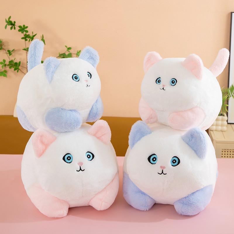 Плюшевая игрушка кошка для девочек, мягкая набивная игрушка, подарок для детей