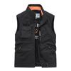 Men'S Spring And Autumn Vest Outdoor Leisure Sports Loose Large Size Men'S Vest Jacket
