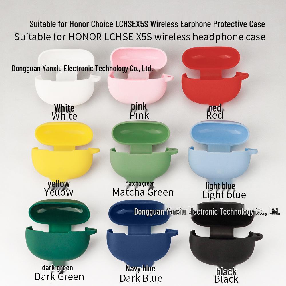Совместимый силиконовый защитный чехол для Honor Choice Earbuds X5