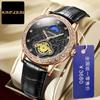 Часы мужские топовые брендовые роскошные часы с резным месяцем высокого класса мужские водонепроницаемые кварцевые