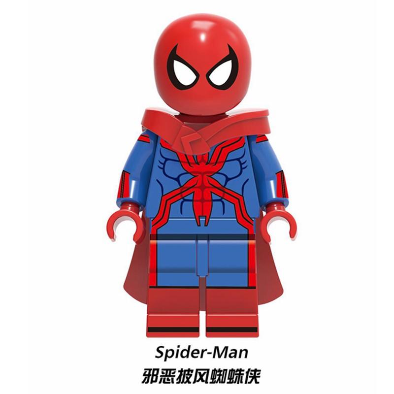 Minifigures Set Marvel Super Heroes Spider Man Far From Home Building Blocks Toys for Children