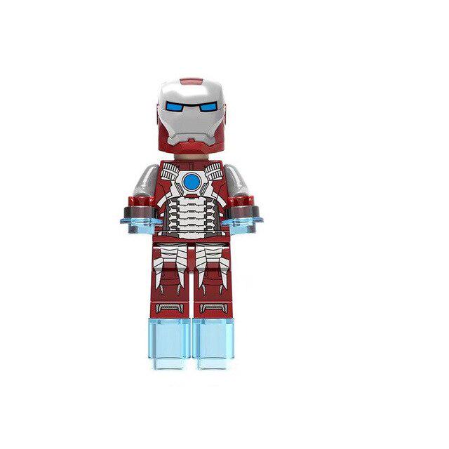 Супергерой Железный человек Военная машина Железный человек Толстый Тор Стэн Ли Мстители 4 Строительные блоки Игрушки
