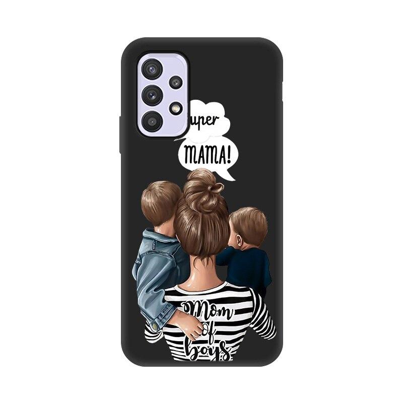 Чехол для телефона Samsung Galaxy A32 «Супер мама», чехол для детского телефона, чехол для Samsung A32 4G A 32 A51 A52 A71 A72 A70 A50 A12 A21S, мягкий чехол