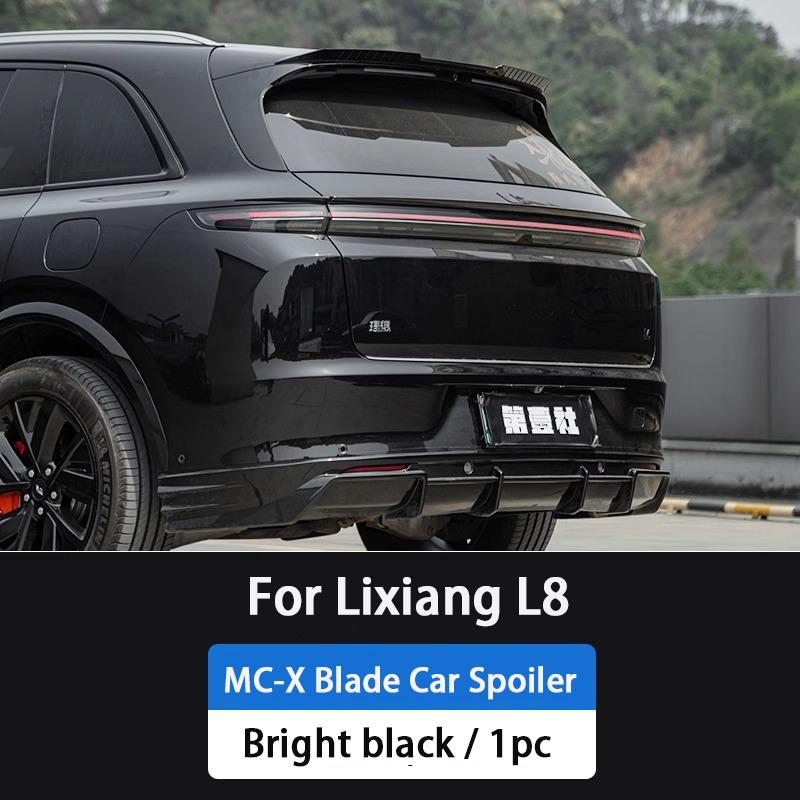 For Li Lixiang L6 L7 L8 L9 MC-style Sports Car Tail Wing Upgrade Sports Black Samurai Car Spoilers Car Modification Accessories