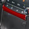 Для Toyota Camry 2015 2016 2017 Панель приборов Панель управления кондиционером Накладка-полоска Накладка из настоящего углеродного волокна Наклейки Аксессуары для интерьера автомобиля