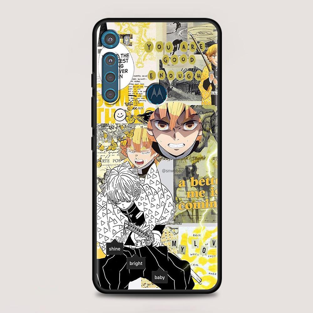 Чехол Kimetsu No Yaiba Demon Slayer для MOTOROLA One Fusion для Moto G10 G9 G8 Plus Play Power One G20 G30 G40 G50 G60 Edge 20