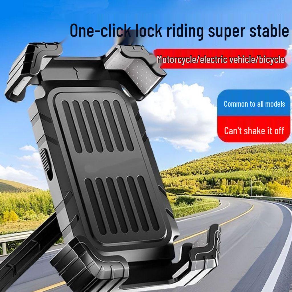 Electric Vehicle Phone Holder with Pull-down Navigation Bracket