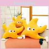 Plush Star Pillow With Running Posture Design For Kids Bed Decor Headboard