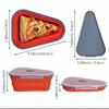 Silicone Pizza Box - Reusable Over 1000 Times, Foldable for Space-Saving Storage, Food-Grade Materia