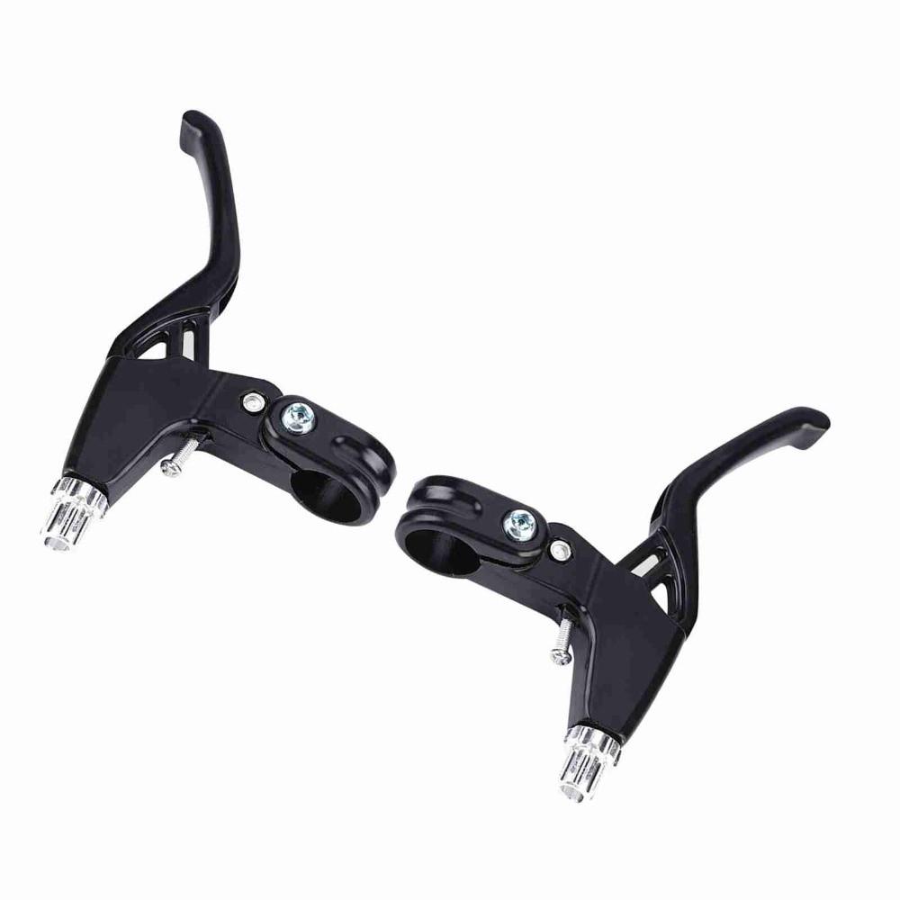 1 Pair Aluminum Alloy Bicycle Brake Levers 4 Finger Grip Bike Brake Handle ,Most Bicycle