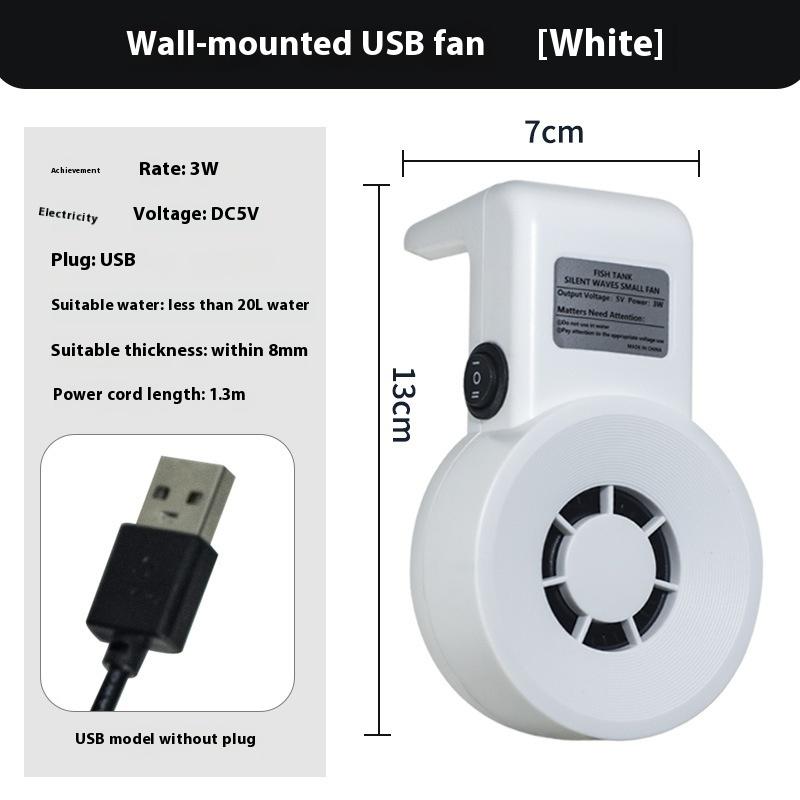 Мини Охлаждающие Вентиляторы для Аквариума Аквариум Рыбный Аквариум Водный Питомец Система Охлаждающих Вентиляторов USB Регулируемая Скорость Ветра Охладитель Принадлежности для Аквариума