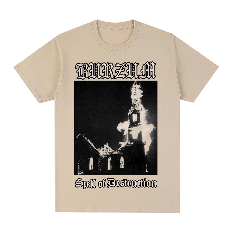 Футболка Burzum Filosofem Хлопок Мужская футболка Новая футболка Женские топы