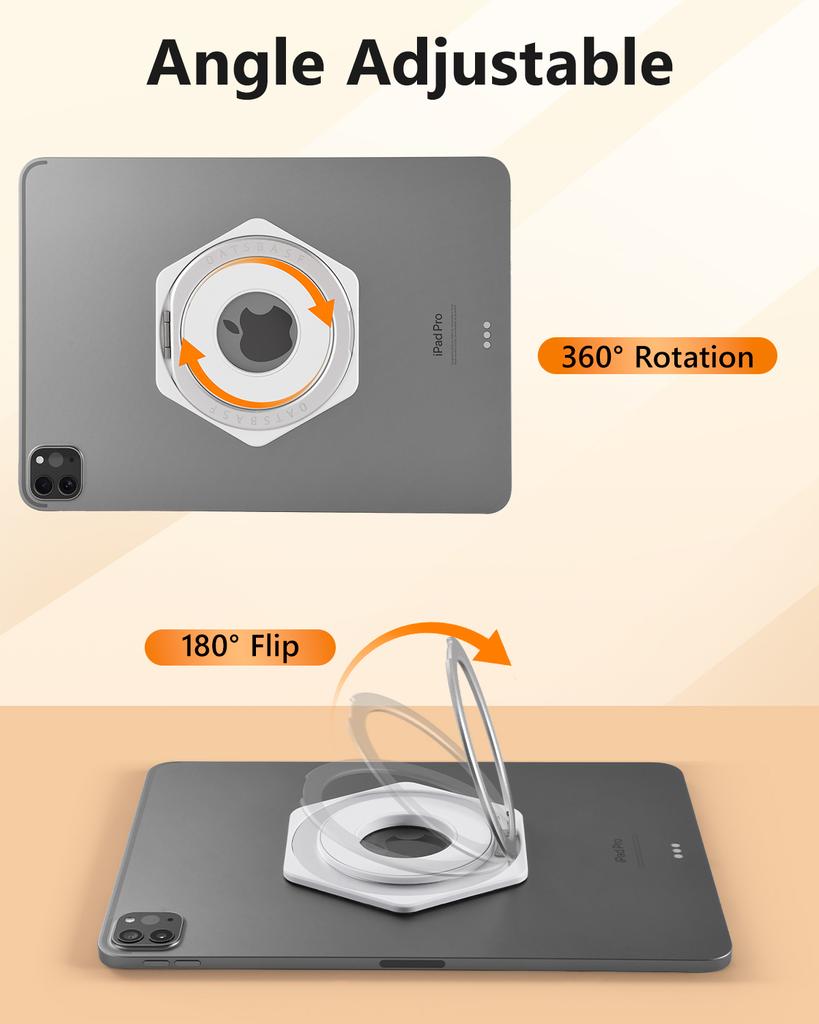 Eary Подставка для iPad Алюминиевая подставка для планшета с вращающимся на 360° магнитным держателем Совместима с iPad Mini Всеми планшетами