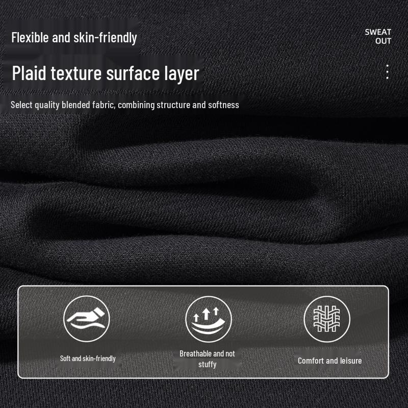 Mark Fairwhale Men's Half-Zip Stand Collar Sweatshirt