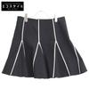 TR3RAD103M7 Black X White Knee-Length Skirt Skirt 42 Black WhiteUsed
