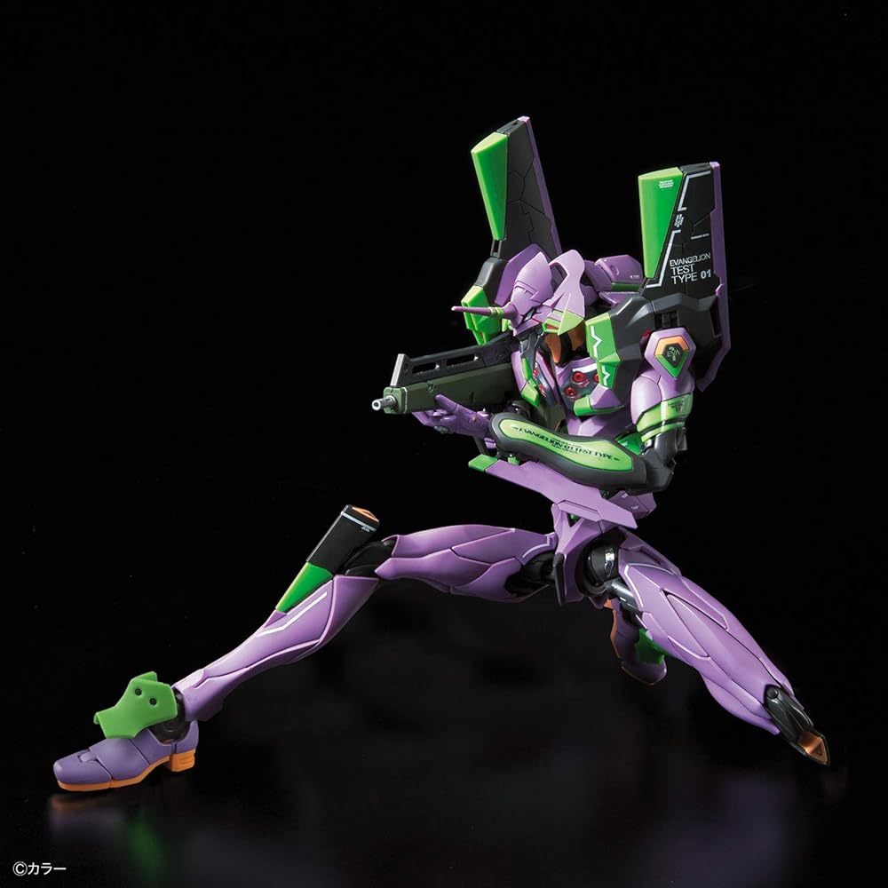 RG Evangelion Unit-01 DX Transport Set Color-Coded Plastic Model Kit