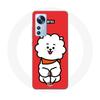Case for Xiaomi Mi 12 / 12X BTS Bangtan Boys BT21 RJ by Jin Red Background