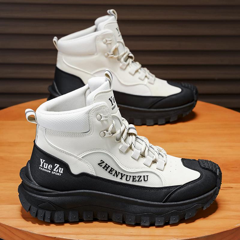 Мужские ковбойские сапоги с толстой износостойкой подошвой и удобной подкладкой, подходят для активного отдыха, кемпинга, походов и других образов.