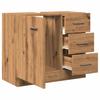 Artisan Oak Washbasin Cabinet 63 x 30 x 54 cm Particleboard