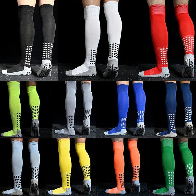 Football Socks Long Film Non-slip Thick Sweat-absorbing Socks Elastic Four Seasons Sports Socks