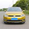 Передний сплиттер и накладки кузовного обвеса для Golf 7.5 (Модели 2018-2019 гг.)