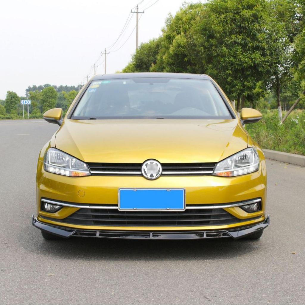 Передний сплиттер и накладки кузовного обвеса для Golf 7.5 (Модели 2018-2019 гг.)