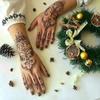Decals Fake Tattoo for Women Henna Tattoo Body Art Sticker Black Tattoo Stickers Temporary Tattoo