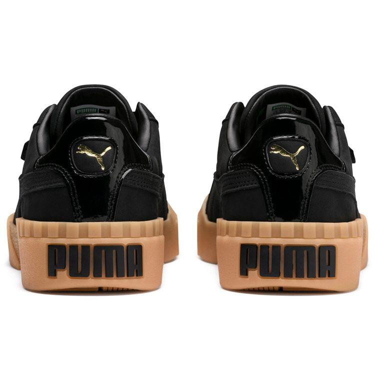 Puma Женские Cali Nubuck 'Черный' 369161-03