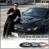 11,5x4,5 см Наклейка-значок для задней части автомобиля Ranger Escape Mondeo Fusion Fiesta Kuga Edge Focus Mustang Наклейка на крышку багажника Автомобильные аксессуары с логотипом
