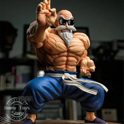 10 см Аниме фигурка Драгон Болл GK Мускулистый Мастер Роши Гоку Каме Сеннин Фигурка ПВХ Фигурка Модель Детские Куклы Подарок Игрушки