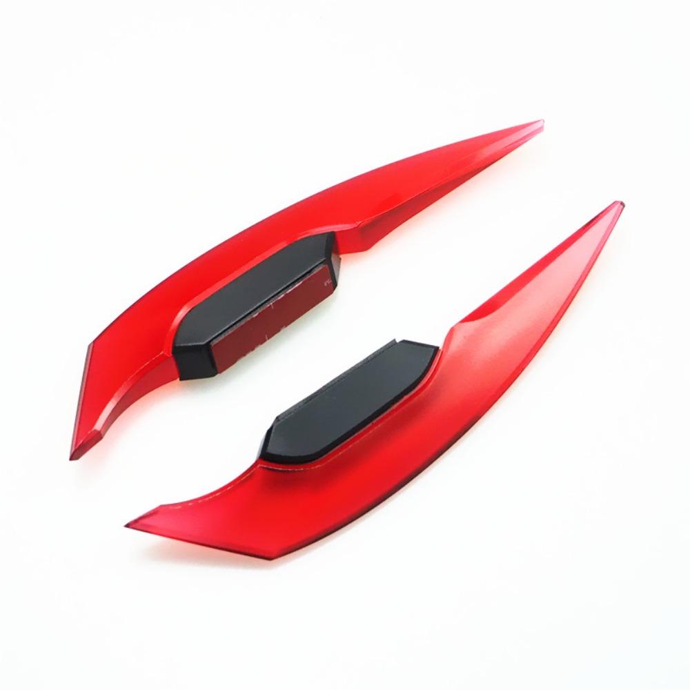 Shield Decor Sticker Fixed Wind Wing Windshield Motorbike Decoration Motorcycle Front Fairing