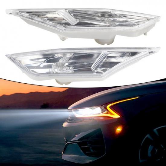 Pair Left & Right Turn Signal Side Marker Light Lamp Fit For Civic 2016-18