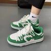 Модные мужские кроссовки контрастных цветов, легкие туфли на плоской подошве, женские уличные роскошные мужские кроссовки с узором в виде сердца для женщин 2024
