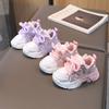 Fashion 24 New Children's Shoes Spring/Summer Leisure Girls' Sports Shoes Fashion Children's Baby Shoes Little Girl Leather Lace Up