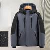 Мужская куртка с капюшоном, устойчивая к дождю и холоду, зимняя, утолщенная, теплая, легкая, повседневная, свободная, удобная, хлопковая куртка, куртка с перфорацией