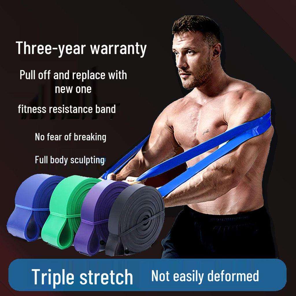 Эластичная лента сопротивления для силовых тренировок и помощи в подтягиваниях для мужчин и женщин