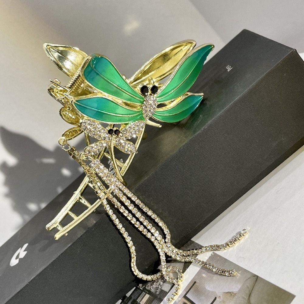 Girls Hair Clip Women Dragonfly Hair Claw Women Crab Clip Korean Style Hair Clip Hair Accessories