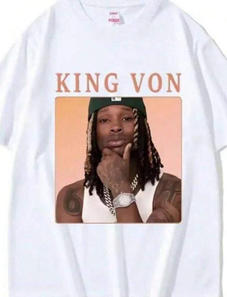 Модная винтажная унисекс футболка с графическим принтом K-King Vons