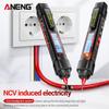 Новый ANENG A3006 Мультиметр-ручка Мини Цифровой 4000 отсчетов Профессиональный Измеритель переменного/постоянного напряжения, Ом, Диода, Емкости, Сопротивления NCV Тестовый Инструмент с Цифровым Дисплеем