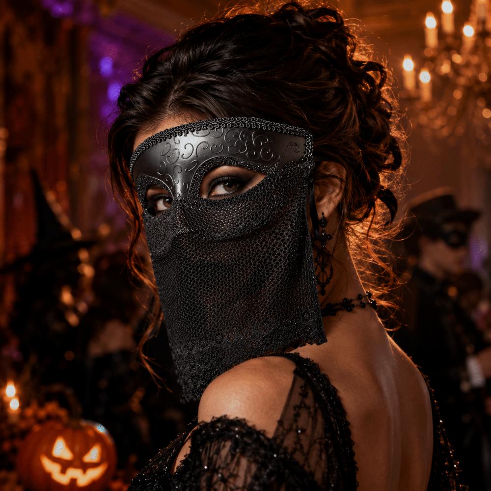 Creative Venice Singing Mask Retro Style Halloween Party Mask Masquerades Mask Live Performance