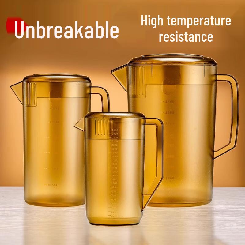 Кувшин для холодной воды и чая Homeglen из акрилового ПК большой емкости