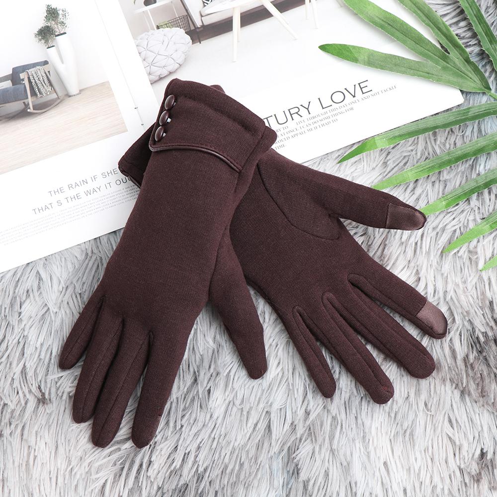 New Fashion Windproof Thicken Skiing Gloves Driving Mittens Touch Screen Gloves Plus Velvet