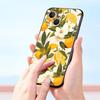 Летний чехол-бампер с принтом лимона и свежих фруктов для iPhone 17 16 15 14 13 12 Pro Max 11 Pro Max 17 AIR Plus Ударопрочный Мягкий ТПУ