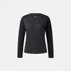 Kolon SporTs Женская Гибридная Лонгслив Круглый Вырез Футболка jkTbm25282blk