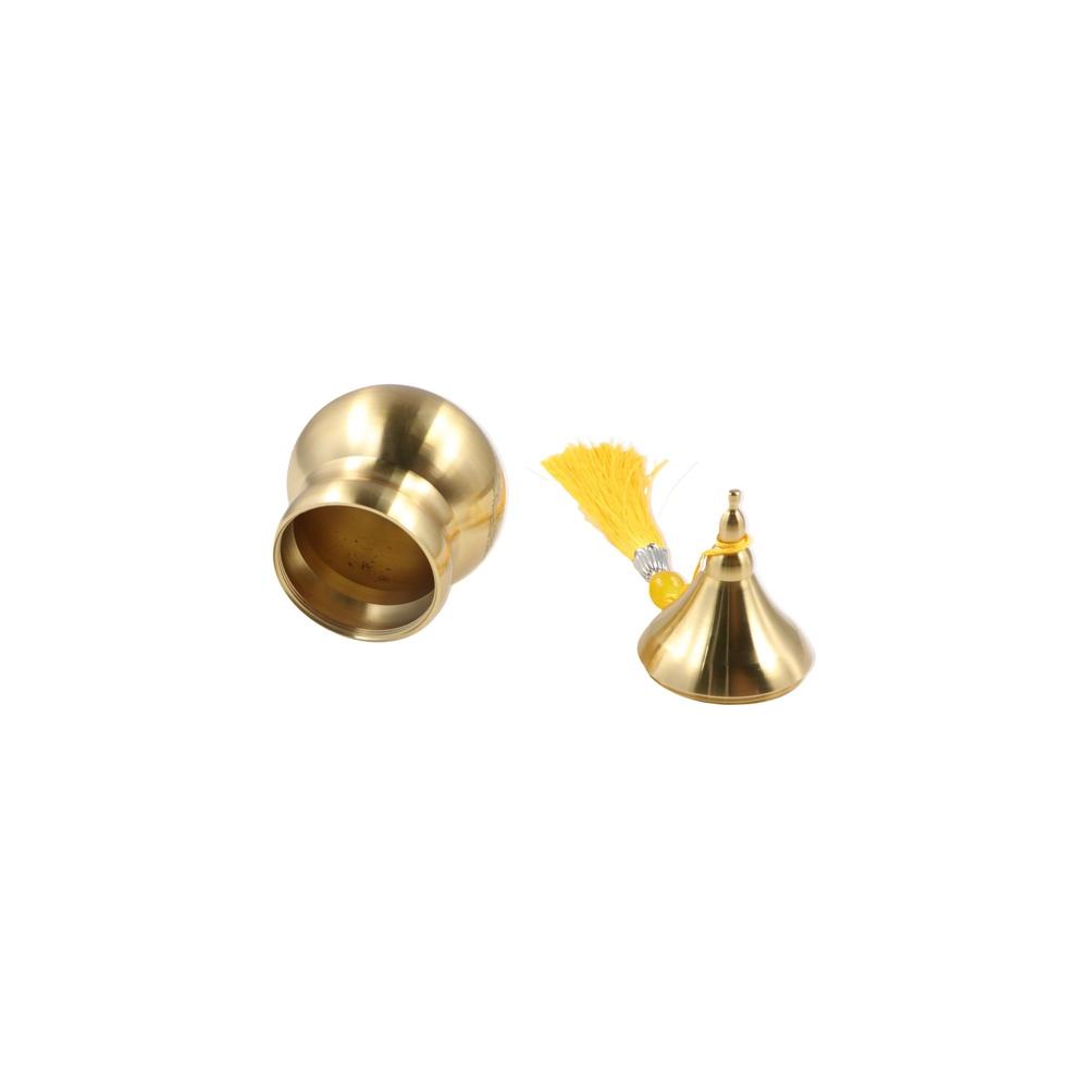 Brass Copper Gourd Chinese Style Gourd Ornament Creative Fire-avoiding Dragon Gourd  Living Room