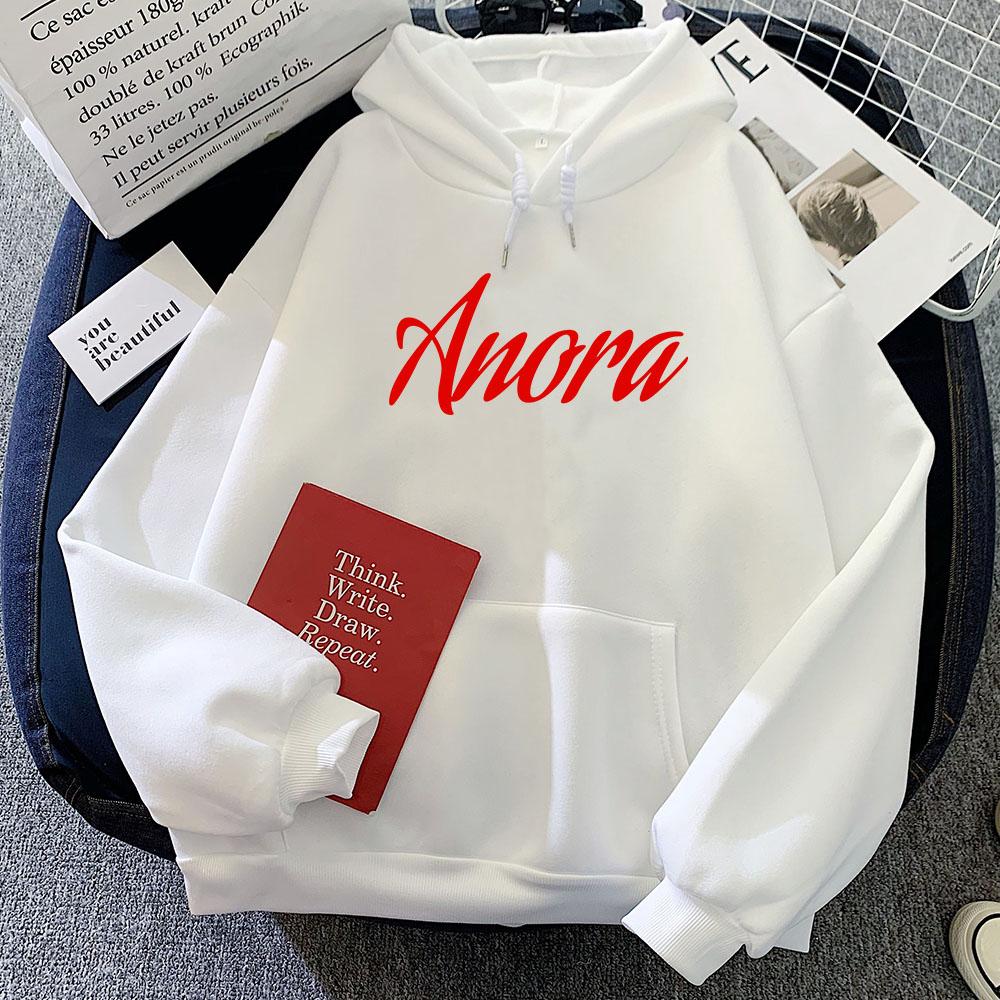 Анора Романтическая и Комедийная Фильм 2024 Толстовки Уличная одежда Графическая печать Свитшоты Sudaderas Para Mujer Топы