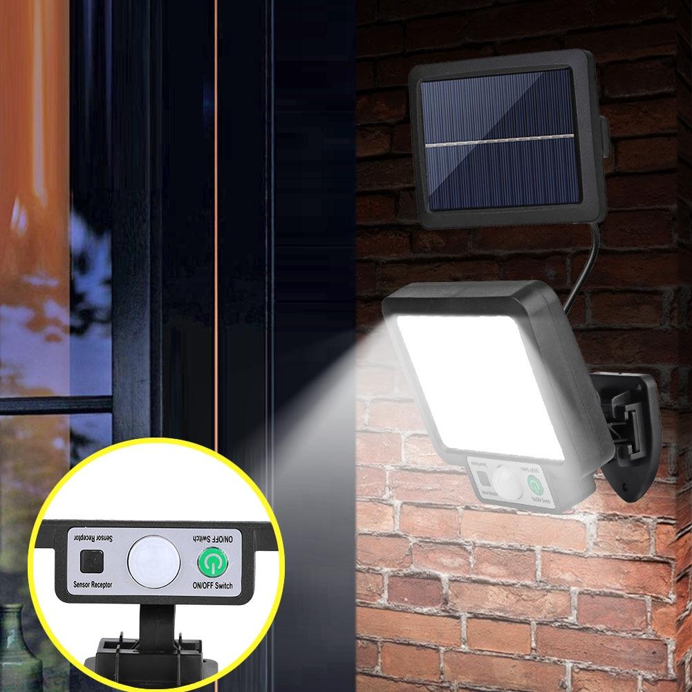 2025 LED Split Solar Wall Light Outdoors Waterproof Motion Sensor Induction Street Security Solar Lamp for Garden Decoration Lighting