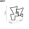 1PCS 40*74*80cm Cafe Drip Bag Holder Stainless Steel Outdoor Japanese Style Hanging Ear Coffee Filter Holder Portable Stand