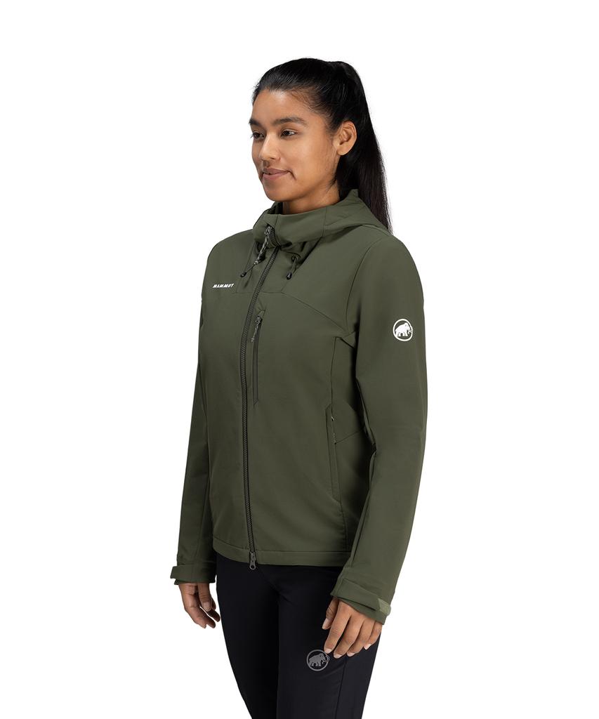 Mammut Trekkers Softshell Hooded Jacket Asian Fit Women'S M21E5Ft003_Kh