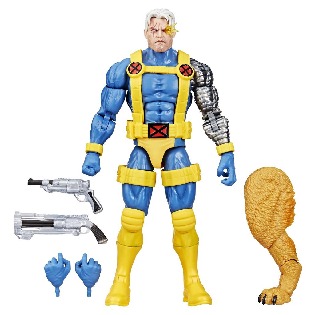 Hasbro Marvel Legends Series Cable Comics Collectible 6-inch (15cm) Action Figure with Build-A-Figure Parts, F9078, Authentic